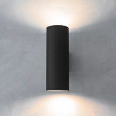 Applique murale LED 870182 Lampe d'extérieur au design moderne en aluminium noir