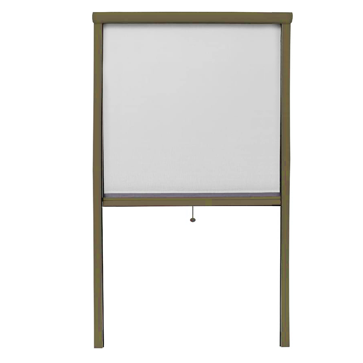 Moustiquaire Enroulable Fenêtre 150X250cm Kit de Bricolage Réductible Coulissant