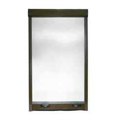Moustiquaire Enroulable Fenêtre 150X250cm Kit de Bricolage Réductible Coulissant