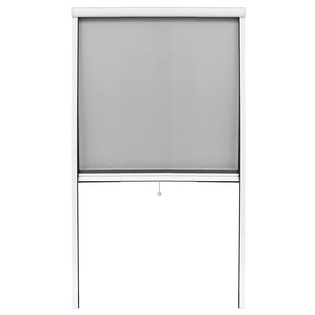 Moustiquaire Enroulable Fenêtre 150X250cm Kit de Bricolage Réductible Coulissant