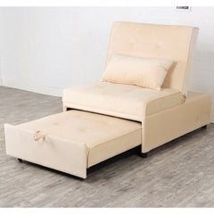 Fauteuil lit simple avec coussin de canapé extensible peu encombrant COOKIE