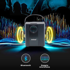 321345 Mini projecteur Ultra 4K Écran 27" Projecteur vidéo portable WI-FI