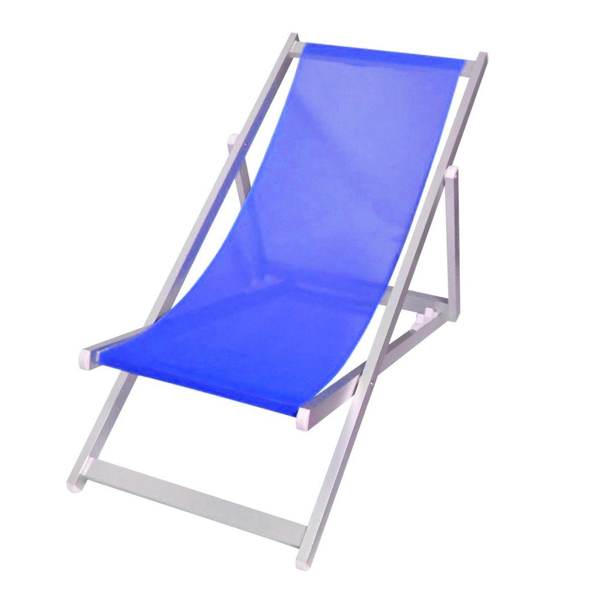 transat pliant 3 positions aluminium modèle SOVERATO en textilène