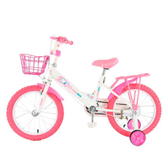 Vélo enfant Magic taille 16" LOVE line âge 5-7 ans roues et panier