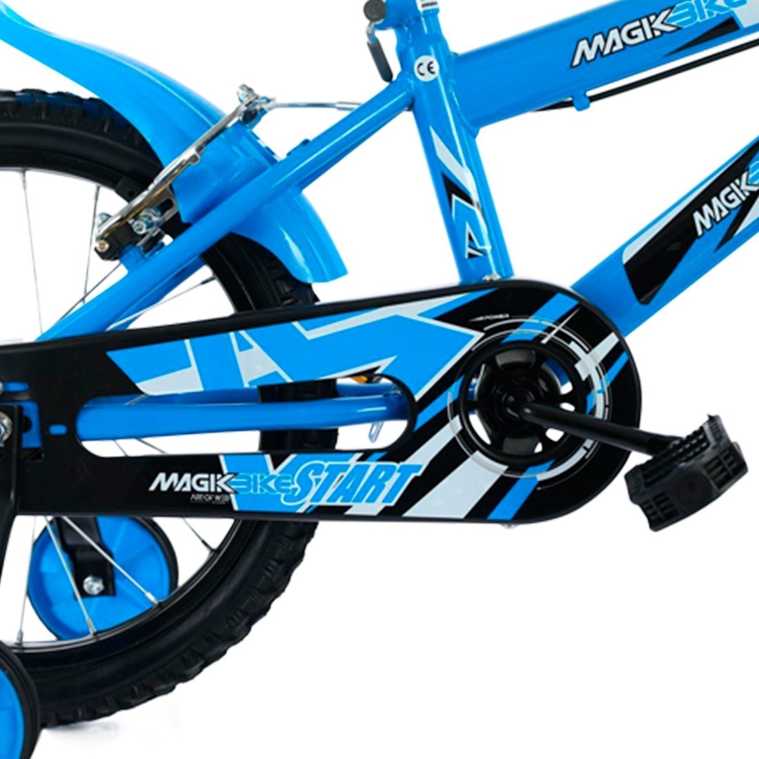 Vélo magique pour enfants taille 16 "Ligne TOP STAR Âge 5-7 ans roues de soutien