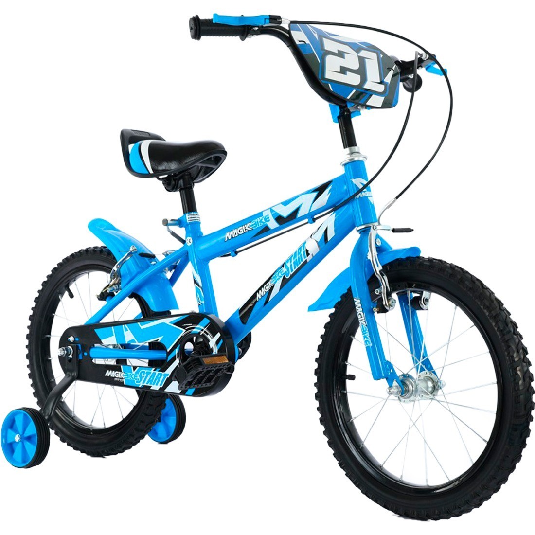 Vélo magique pour enfants taille 16 "Ligne TOP STAR Âge 5-7 ans roues de soutien