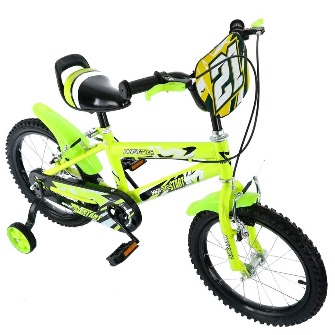 Vélo magique pour enfants taille 16 "Ligne TOP STAR Âge 5-7 ans roues de soutien
