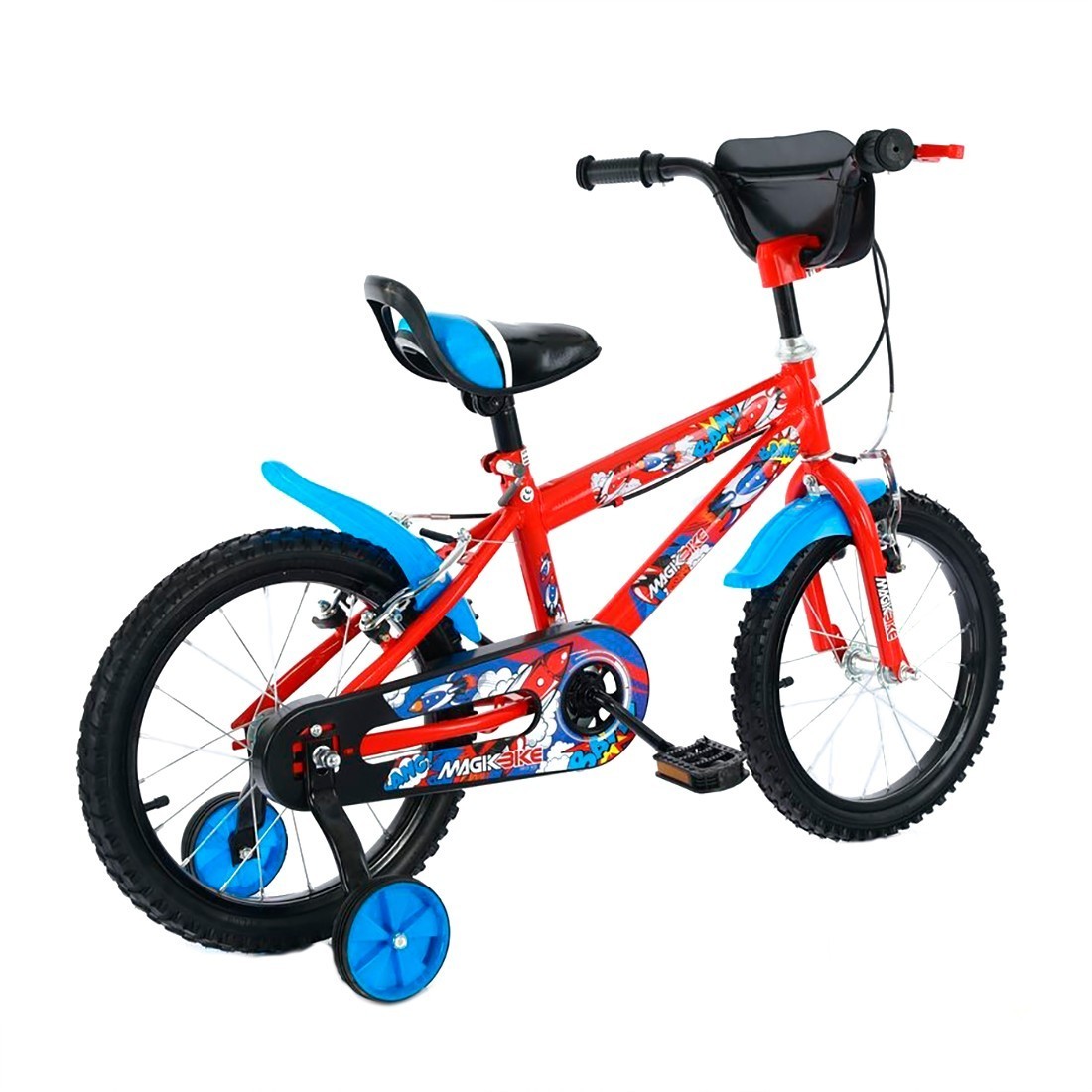 Vélo pour enfants Magic taille 12" BOOM Line Age 3-5 ans avec roues de support