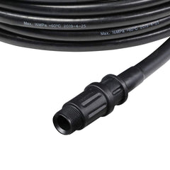 Mini sonde de purge 15m déboucheur haute pression et 4 adaptateurs anti-pliure