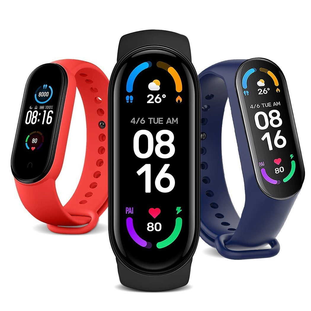 Bracelet Intelligent M6 Fitness Fonctions et Notifications Smartwatch 0.96"