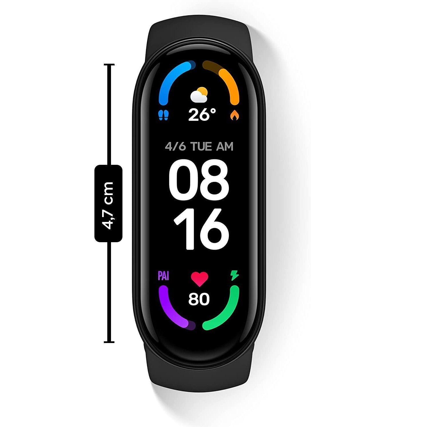 Bracelet Intelligent M6 Fitness Fonctions et Notifications Smartwatch 0.96"