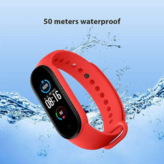 Bracelet Intelligent M6 Fitness Fonctions et Notifications Smartwatch 0.96"