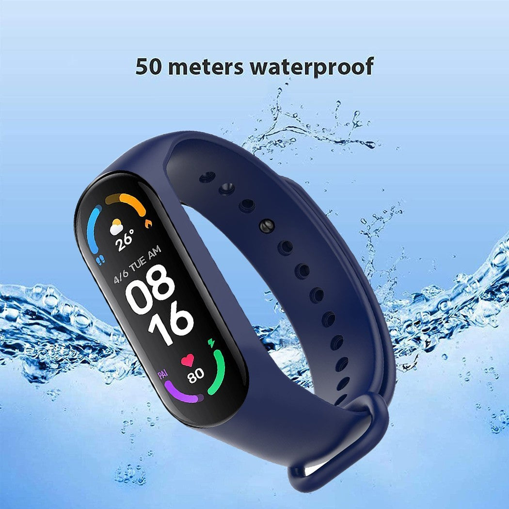 Bracelet Intelligent M6 Fitness Fonctions et Notifications Smartwatch 0.96"