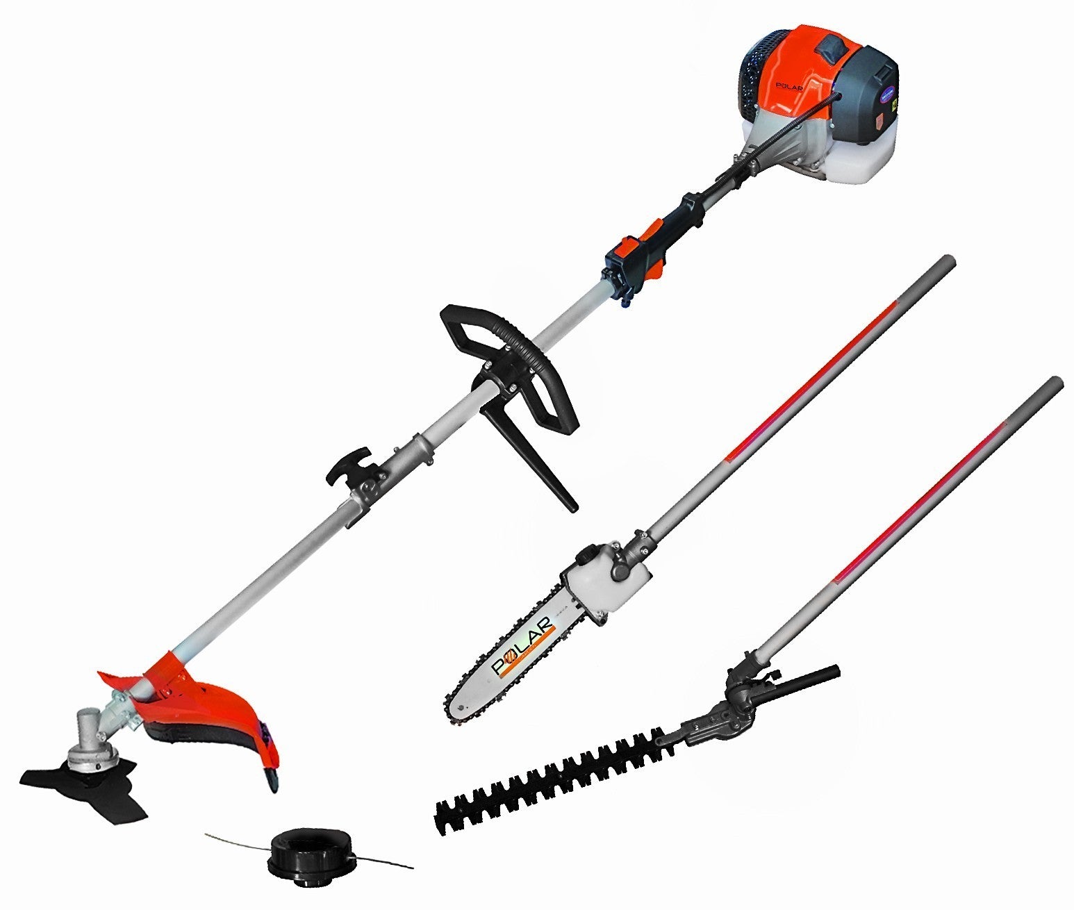 Débroussailleuse thermique 4 en 1 KRAFTROYAL Taille-haie 2T 43cc 1.7CV