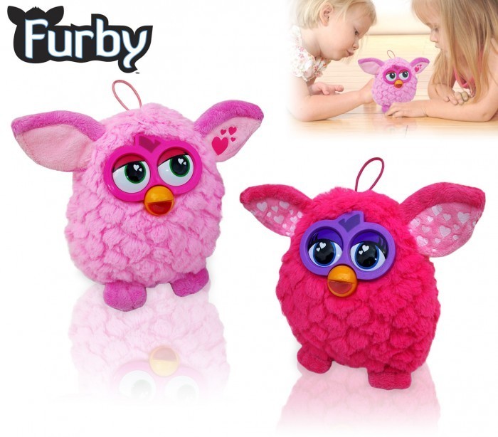 Peluche FURBY rose et fuchsia - jouet d'enfants - garçons et filles 