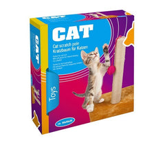 Sisal grattoir avec socle en bois pour les chats - jouet pour animal