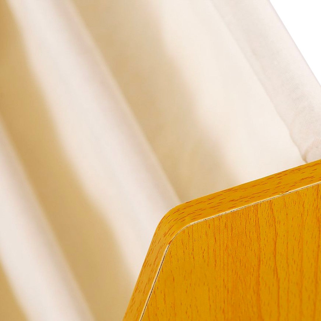 Étagère bibliothèque enfant Montessori 4 niveaux en bois et tissu