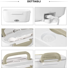 Réchauffeur électrique 820442 Lunch box portable 40W avec compartiments