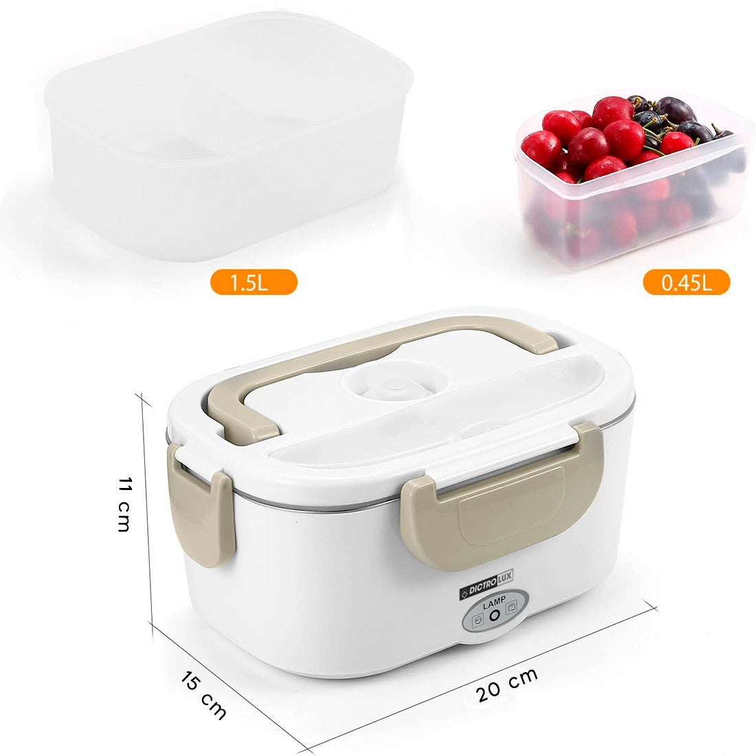 Réchauffeur électrique 820442 Lunch box portable 40W avec compartiments