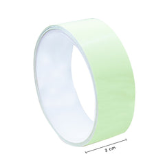 Le ruban lumineux brille dans le noir 3cmx3mt 00129 Adhésif vert fluorescent