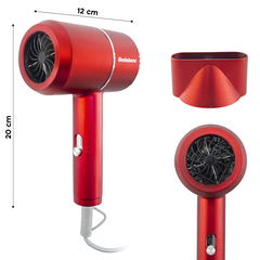 Mini Sèche Cheveux Voyage 1000W 12x20 cm Silencieux Phon 3 Températures