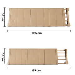 Étagère extensible pour armoires 35x72,5 cm étagère télescopique pour meubles