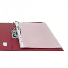 Paquet de 500 enveloppes transparentes perforées brillantes universelles 22x30cm