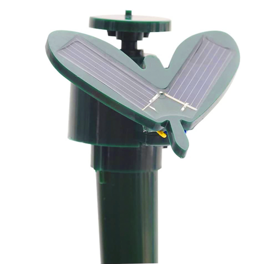 Colibri électrique avec décoration d'ornement cour de jardin de panneau solaire