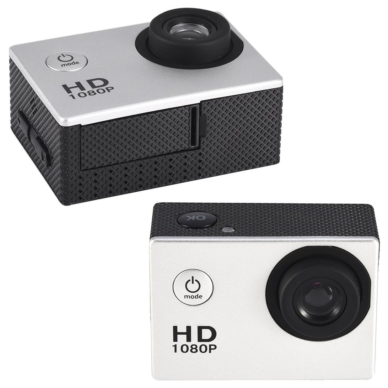 Action cam Full HD 1080P caméra de sport sous-marine jusqu'à 30 mt avec Kit