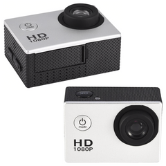 Action cam Full HD 1080P caméra de sport sous-marine jusqu'à 30 mt avec Kit