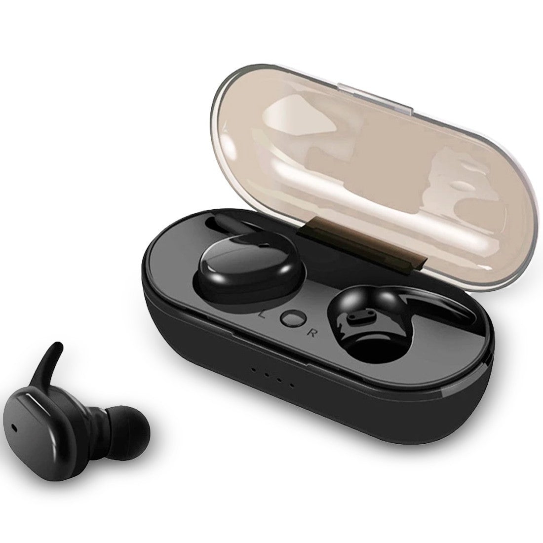 Casque sans fil Bluetooth V5.0 802914 tactile sans fil avec microphone