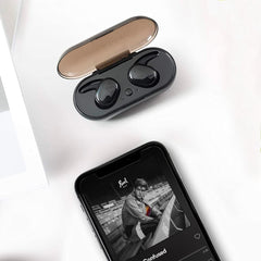 Casque sans fil Bluetooth V5.0 802914 tactile sans fil avec microphone