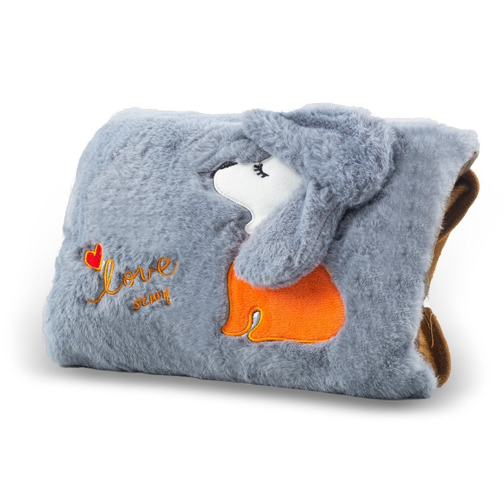 Bouillotte électrique mains 439004 rechargeable avec poche peluche
