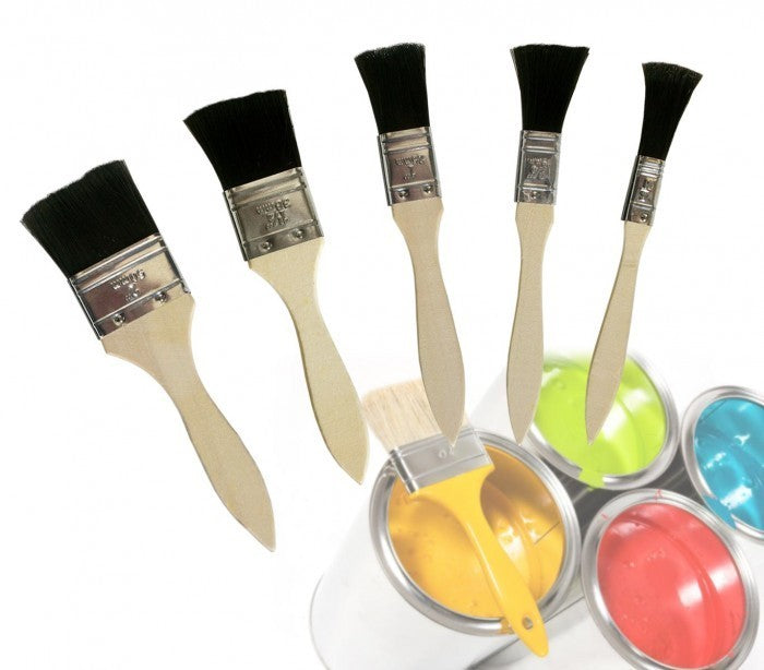 Set 5 pinceaux universels - pour peindre ou vernir - 79303
