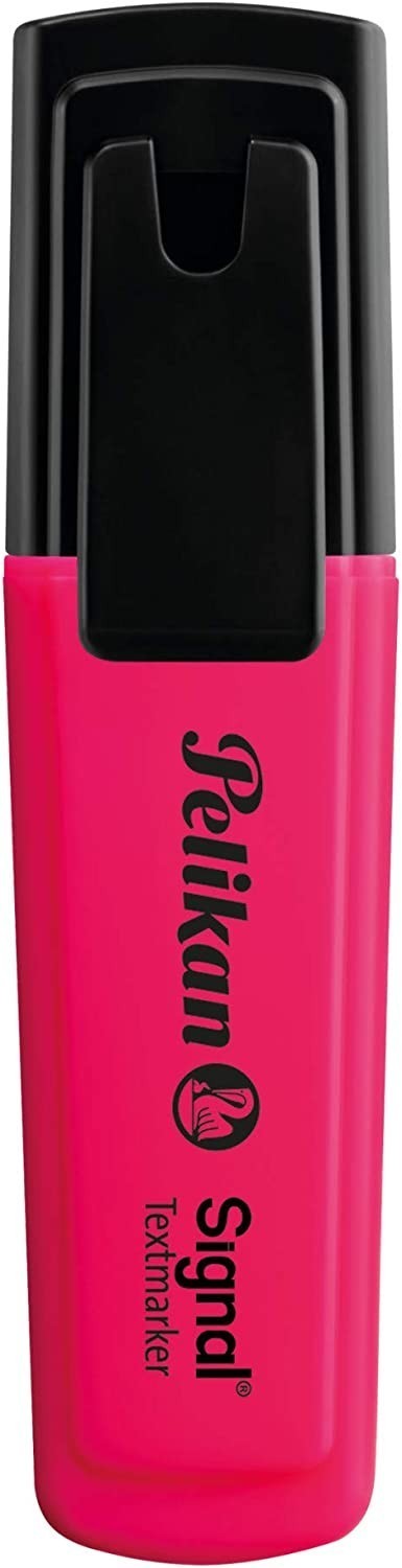 Surligneurs Pelikan 490 Lot de 10 surligneurs avec capuchon clip