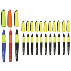 Pack 12pcs stylo effaçable 2.0 PELIKAN Roller Ergonomique Rechargeable