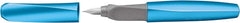 Stylo plume Pelikan Twistx Frosted manche ergonomique encre bleue