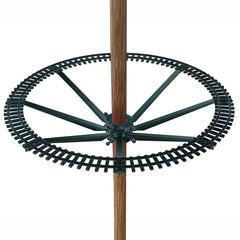 Train de Noël pour le centre arbre de Noël 258051 Diamètre 89 cm 33 pièces