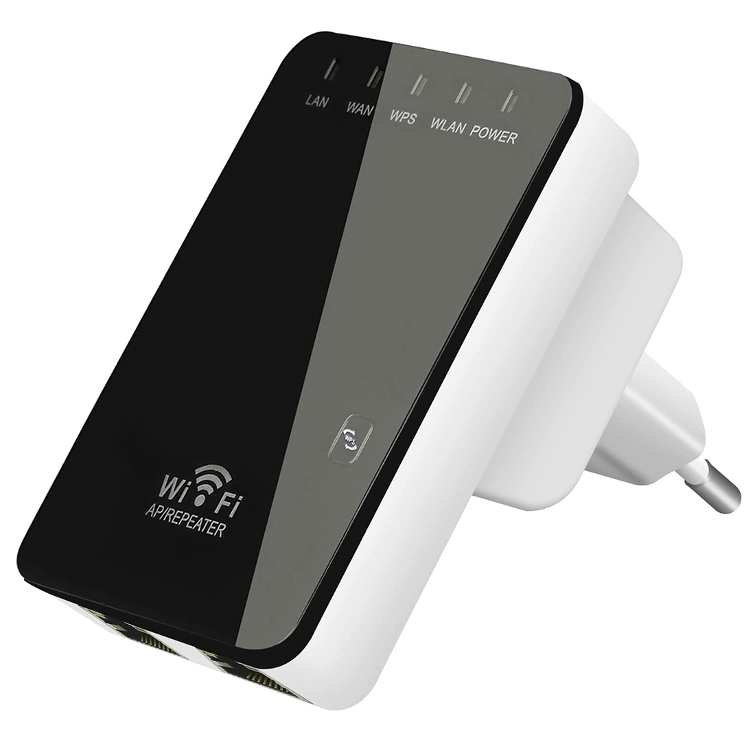 Routeur répéteur sans fil amplificateur Wi-Fi 300 Mbps avec 2 ports LAN
