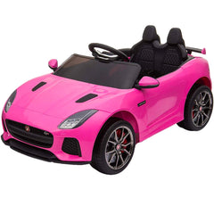 LT894 Voiture électrique Jaguar pour enfants siège en cuir F-Type 12V MP3