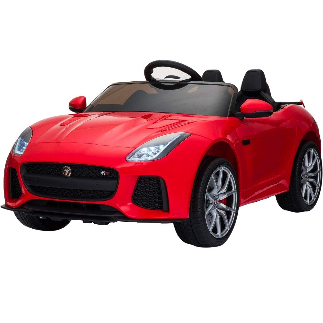 LT894 Voiture électrique Jaguar pour enfants siège en cuir F-Type 12V MP3