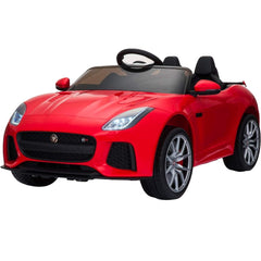 LT894 Voiture électrique Jaguar pour enfants siège en cuir F-Type 12V MP3