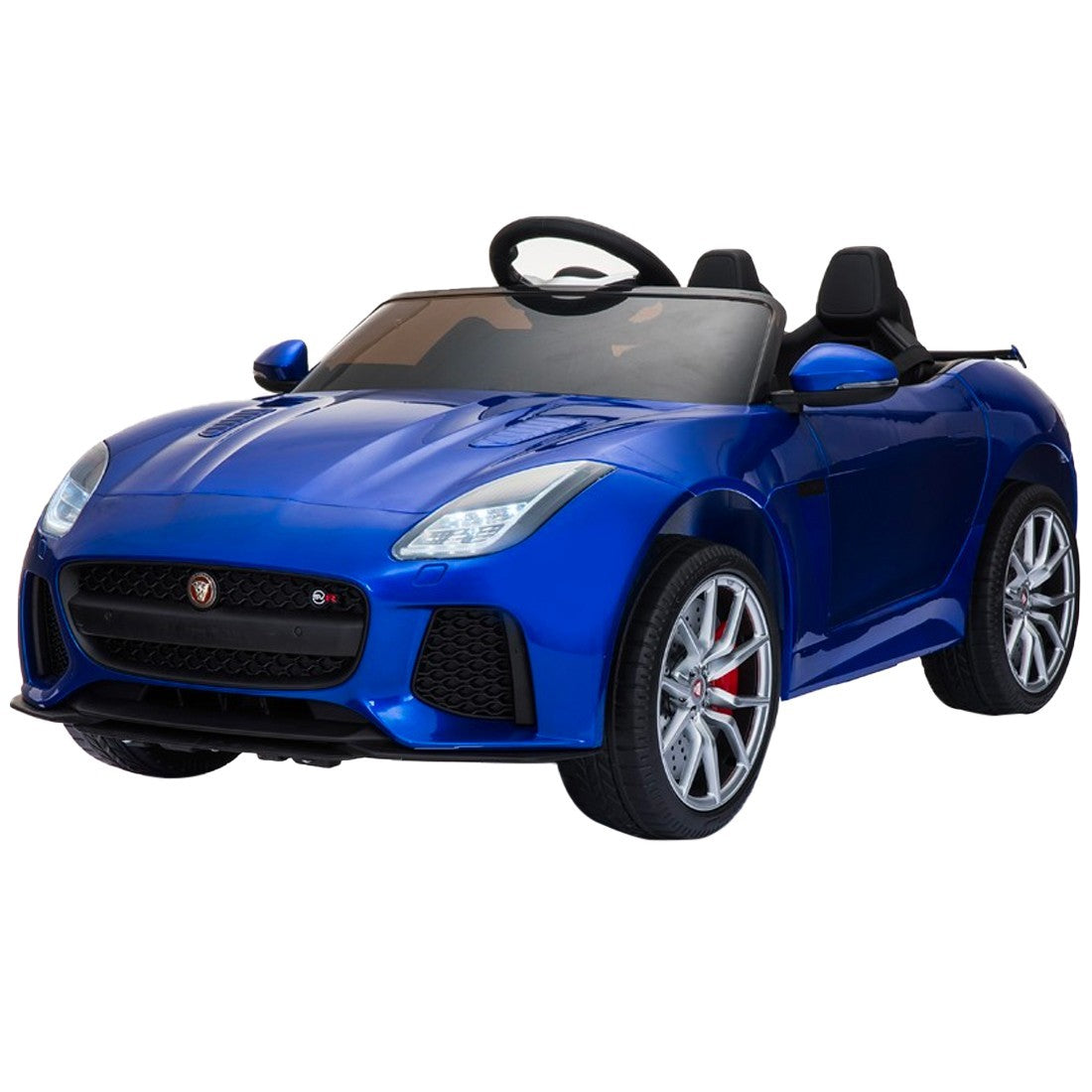 LT894 Voiture électrique Jaguar pour enfants siège en cuir F-Type 12V MP3