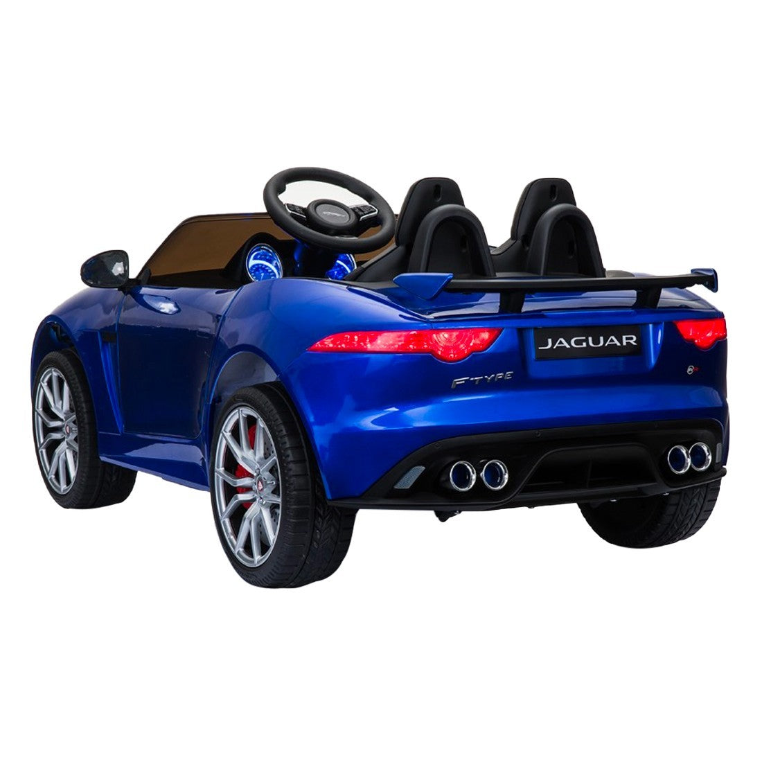 LT894 Voiture électrique Jaguar pour enfants siège en cuir F-Type 12V MP3
