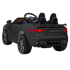 LT894 Voiture électrique Jaguar pour enfants siège en cuir F-Type 12V MP3