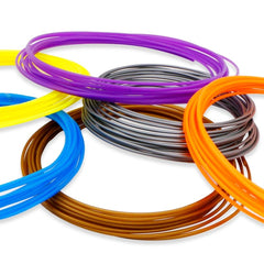 Recharge 20 Filaments Recharge pour stylo 3D Fils colorés PLA 5mt 1.75mm