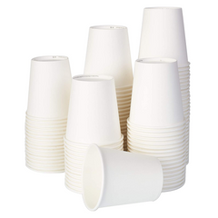 Pack de 1000 gobelets à café jetables biodégradables colorés 75ml