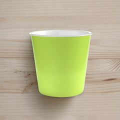 Pack de 100 gobelets à café jetables biodégradables colorés 75ml