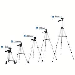 Trépied réglable 34 à 102 cm Trépied universel pour smartphone ou appareil photo