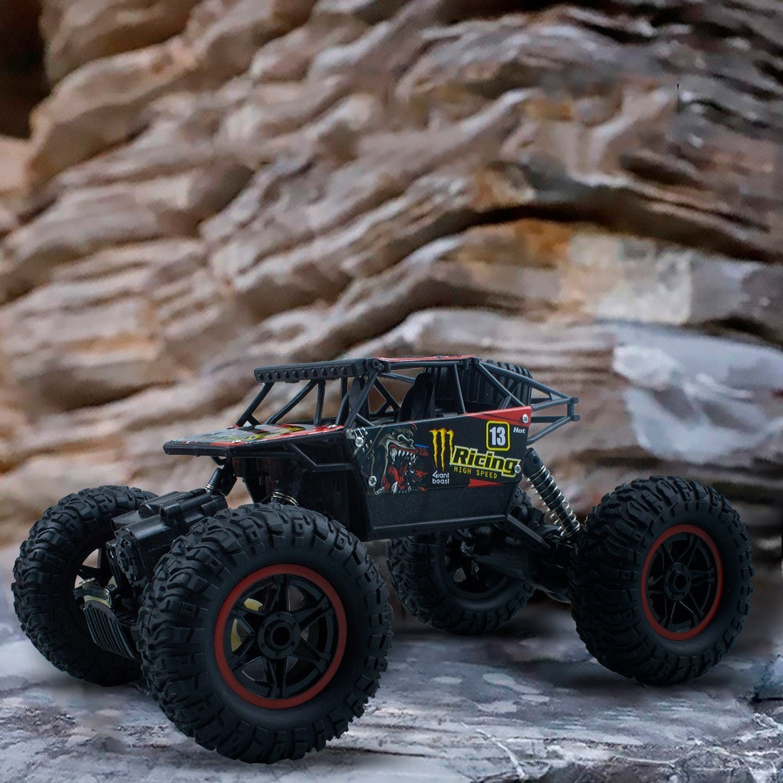 ROCK CRAWLER Voiture RC à l'échelle 1:14 Modèle à 4 roues motrices